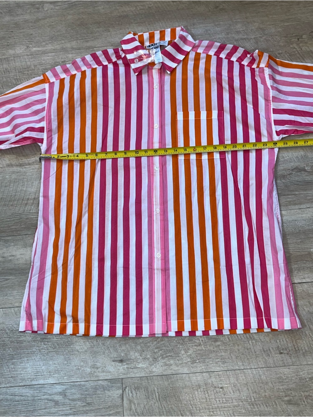 NWOT Beach Riot Women’s Alexa Cotton Front Button Shirt Size L/XL - Picture 7 of 9